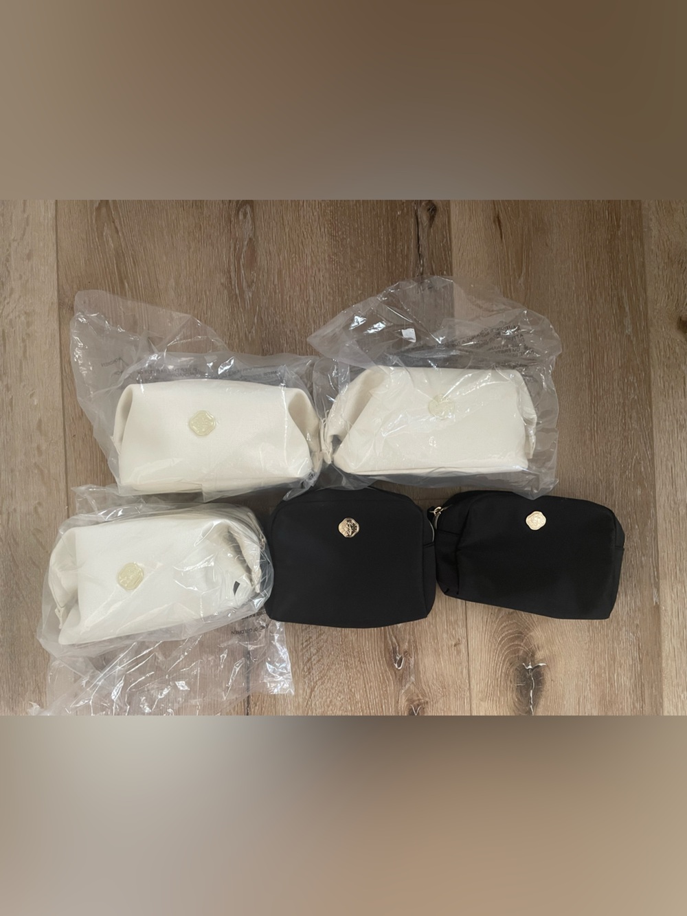 Shiseido cosmetic bag bundle of 5, new